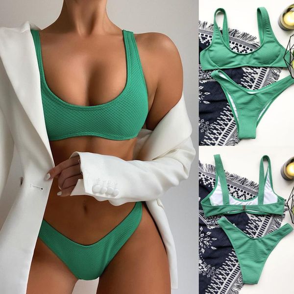 women's swimwear 2021 multiple styles solid color bikini women plus size set push-up padded bra swimsuit beachwear, White;black
women's swimwear 2021 multiple styles solid color bikini women plus size set push-up padded bra swimsuit beachwear, White;black