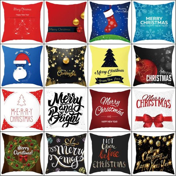 pillow case pillowcase cushion cover merry christmas printing decorative dyeing sofa bed home decor throw seat #40
pillow case pillowcase cushion cover merry christmas printing decorative dyeing sofa bed home decor throw seat #40