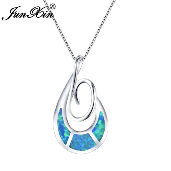 pendant necklaces fashion water drop white/blue opal necklace for women silver color pendants & wedding jewelry accessories
pendant necklaces fashion water drop white/blue opal necklace for women silver color pendants & wedding jewelry accessories