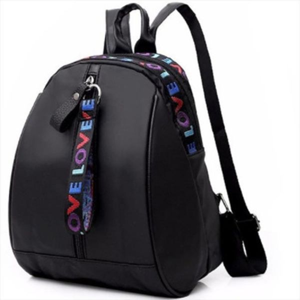 fashion korean contrast backpack ribbon shoulder bag teenager girls school women letter black
fashion korean contrast backpack ribbon shoulder bag teenager girls school women letter black