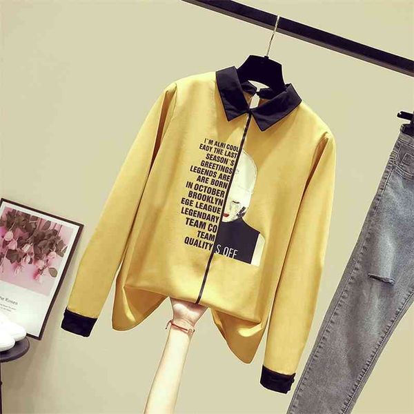 autumn women's turn down collar long sleeves letter and girls print shirt female ladies shirts blouse a3657 210519, White
autumn women's turn down collar long sleeves letter and girls print shirt female ladies shirts blouse a3657 210519, White