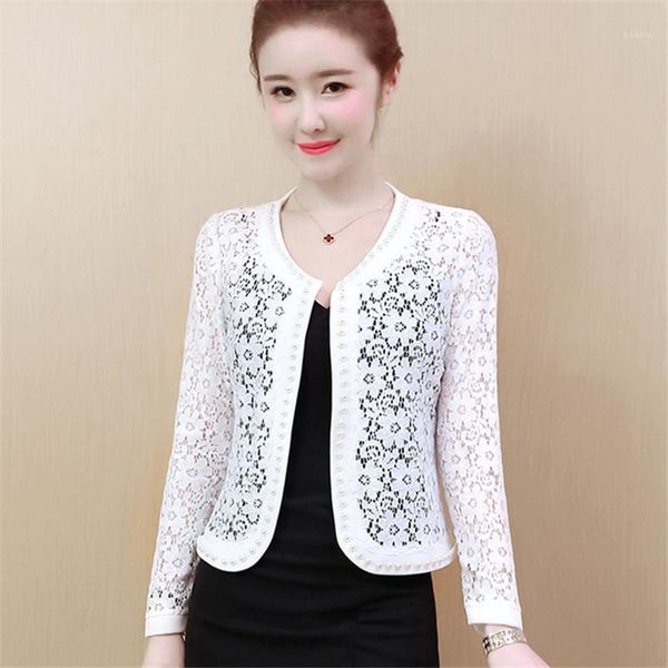 vintage woman loose beading coats chic female autumn soft spring o neck outwear ladies elegant lace jackets office women's, Black;brown
vintage woman loose beading coats chic female autumn soft spring o neck outwear ladies elegant lace jackets office women's, Black;brown