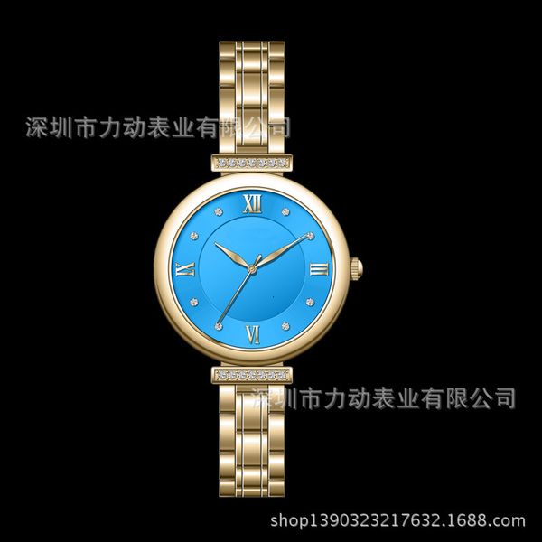 high grade quartz watch with diamond lady bracelet stainless steel waterproof student, Slivery;brown
high grade quartz watch with diamond lady bracelet stainless steel waterproof student, Slivery;brown