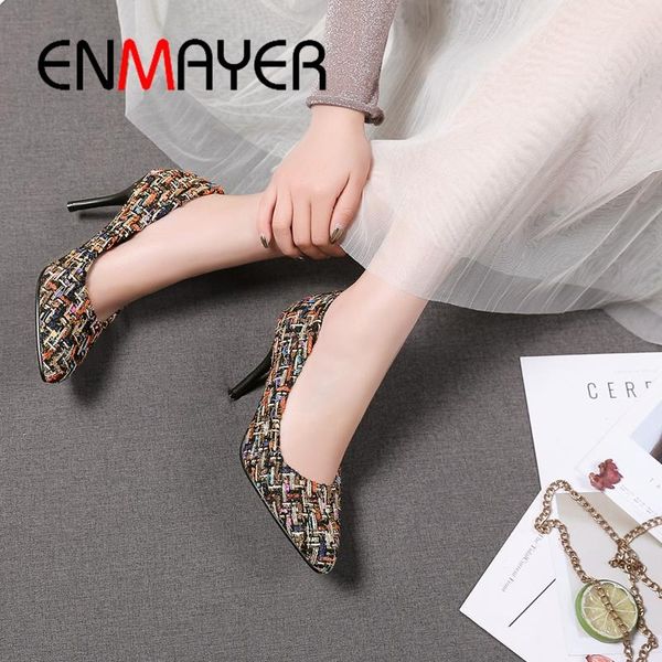 dress shoes enmayer super high thin heels basic zapatos de mujer pointed toe casual slip-on pumps women size 34-45 ly1620, Black
dress shoes enmayer super high thin heels basic zapatos de mujer pointed toe casual slip-on pumps women size 34-45 ly1620, Black