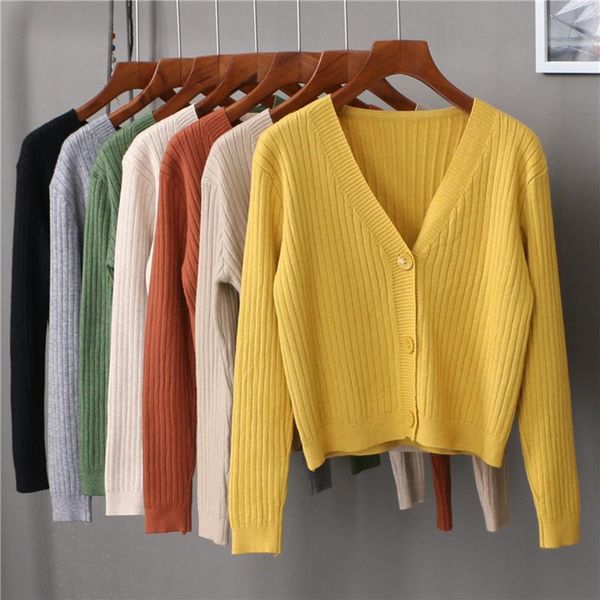 women's knits & tees zjaiss casual women knitted cardigan sweater 2021 autumn winter solid color v-neck long sleeve crochet knit coat, White
women's knits & tees zjaiss casual women knitted cardigan sweater 2021 autumn winter solid color v-neck long sleeve crochet knit coat, White