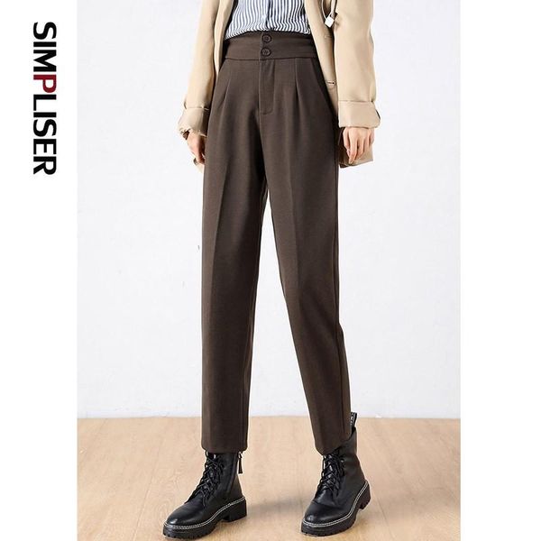thickened winter woolen harem pants women high waisted loose trousers black caffee ladies office work wear dress 2021 women's & capris, Black;white
thickened winter woolen harem pants women high waisted loose trousers black caffee ladies office work wear dress 2021 women's & capris, Black;white