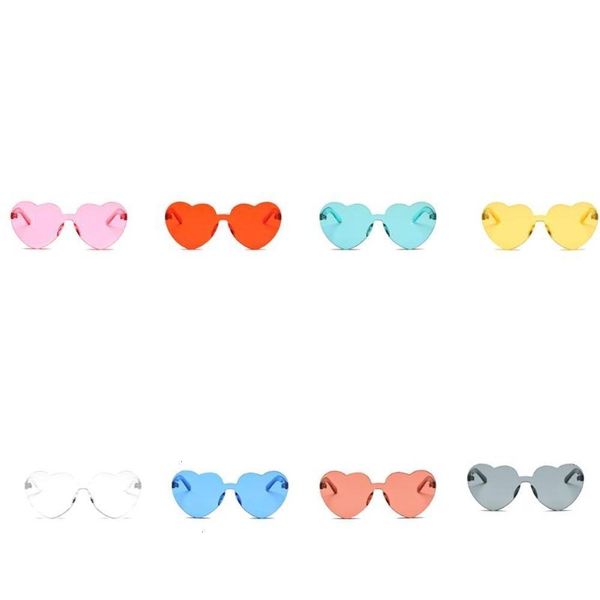 new women heart sunglasses girl love frame clear transparent sun glasses tint rimless uv400 eyewear, Black
new women heart sunglasses girl love frame clear transparent sun glasses tint rimless uv400 eyewear, Black