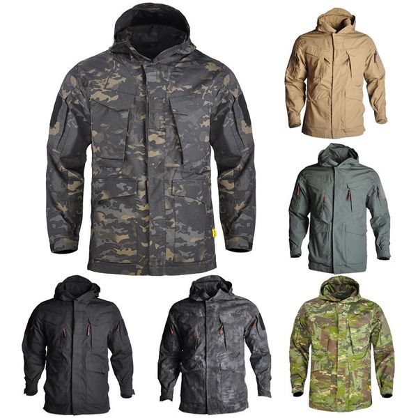 windbreaker hiking camping jackets m65 jacket tactical outdoor hoodie sports coat men multi-pocket waterproof gym clothing, White;black
windbreaker hiking camping jackets m65 jacket tactical outdoor hoodie sports coat men multi-pocket waterproof gym clothing, White;black