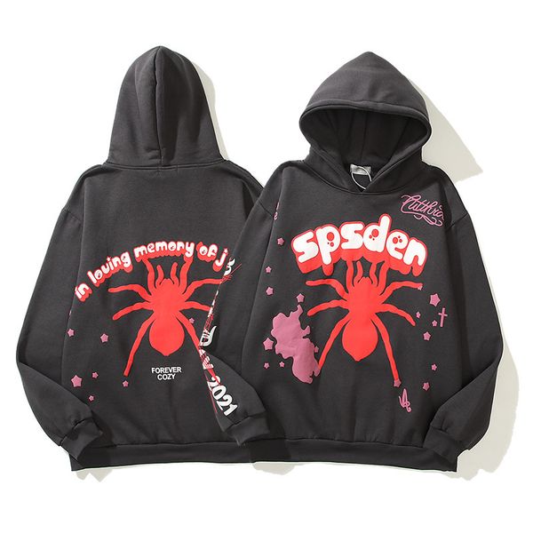 hoodies autumn and winter 2021 kanye same foam spider print men's women's hoodie, Black
hoodies autumn and winter 2021 kanye same foam spider print men's women's hoodie, Black