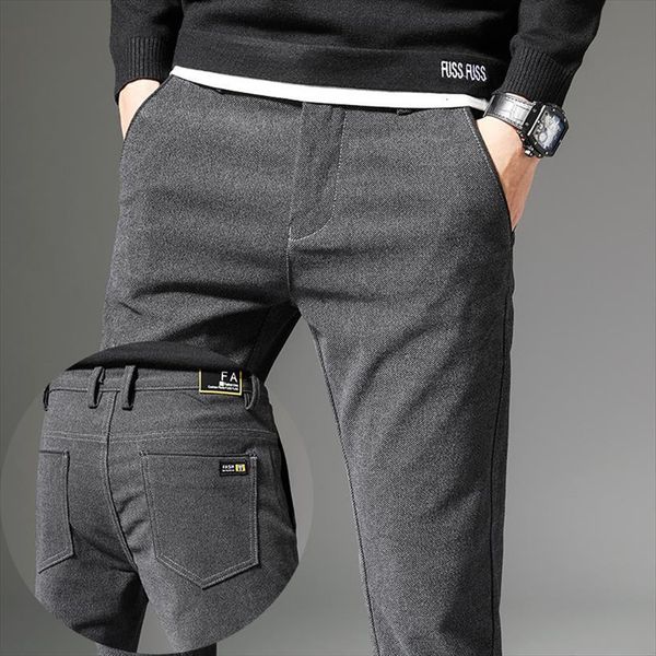 spring autumn cotton women pant casual stretch male trousers man long straight black plus size suit
spring autumn cotton women pant casual stretch male trousers man long straight black plus size suit