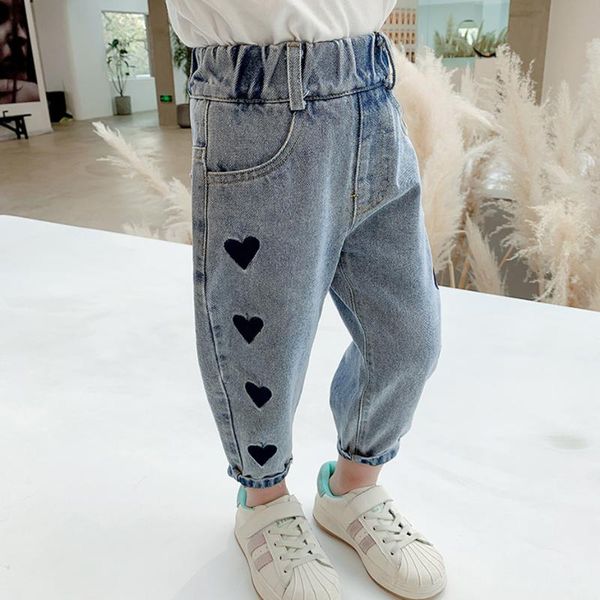 jeans girls heart pattern baby spring autumn girl casual style toddler clothes, Blue
jeans girls heart pattern baby spring autumn girl casual style toddler clothes, Blue