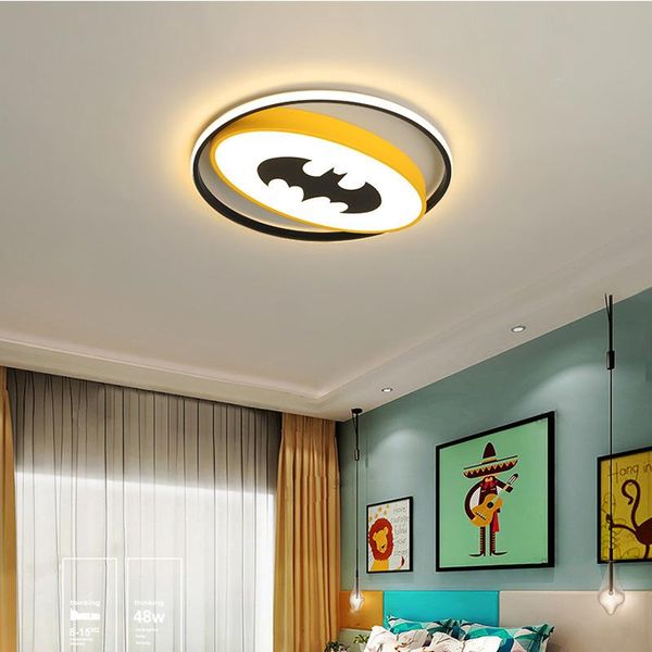 ceiling lights bat children bedroom lamp creative round boy led hero sign big room study
ceiling lights bat children bedroom lamp creative round boy led hero sign big room study