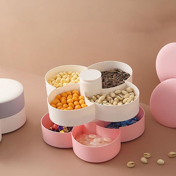 hooks & rails family dining table double-layer rotating plastic fruit tray dried storage box with lid
hooks & rails family dining table double-layer rotating plastic fruit tray dried storage box with lid