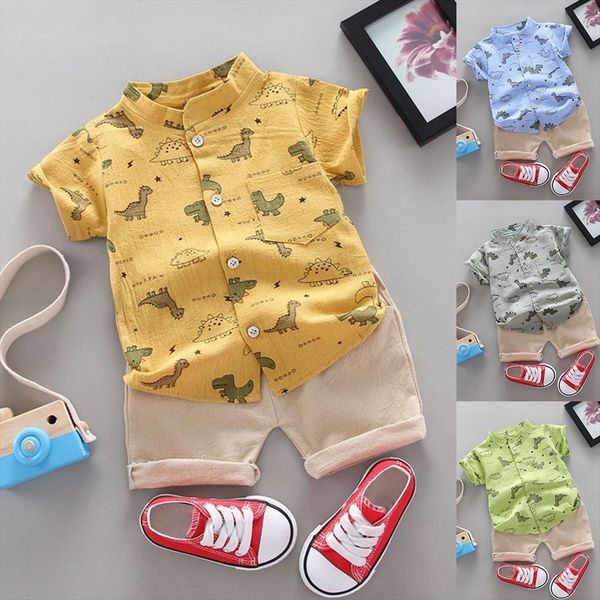summer toddler kids baby boys cartoon dinosaur t shirt pants outfits set clothes roupao infantil 4, White
summer toddler kids baby boys cartoon dinosaur t shirt pants outfits set clothes roupao infantil 4, White