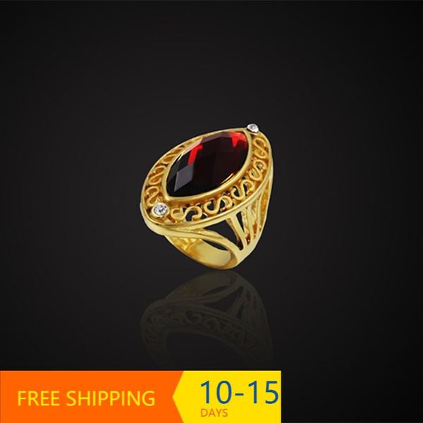 men big red crystal ring factory direct lover rings for women wedding, Slivery;golden
men big red crystal ring factory direct lover rings for women wedding, Slivery;golden