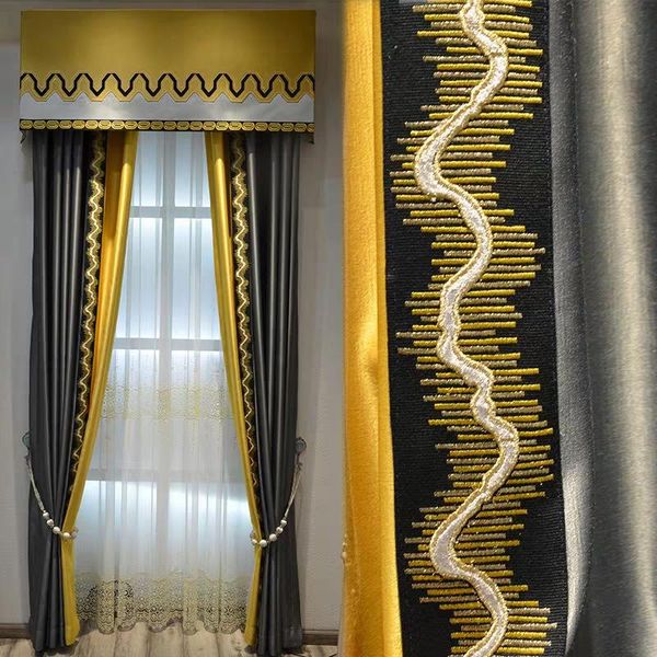 curtain & drapes modern high-precision high-end silk cotton hidden bamboo european-style light luxury curtains for living dining room bedroo
curtain & drapes modern high-precision high-end silk cotton hidden bamboo european-style light luxury curtains for living dining room bedroo