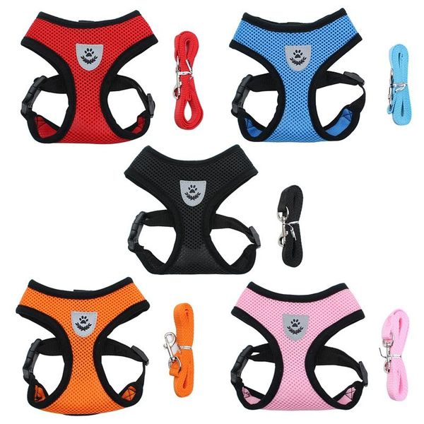 dog collars & leashes nylon mesh puppy cat harnesses vest reflective harness and leash set for chihuahua pug small medium walking lead
dog collars & leashes nylon mesh puppy cat harnesses vest reflective harness and leash set for chihuahua pug small medium walking lead