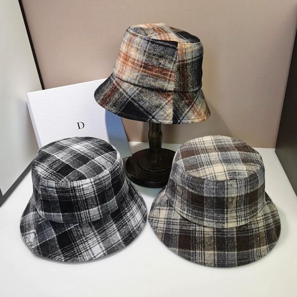 wide brim hats women fashion plaid bucket fall winter warm khaki black brown panama caps ladies outdoor sunscreen fedora fisherman bonnets, Blue;gray
wide brim hats women fashion plaid bucket fall winter warm khaki black brown panama caps ladies outdoor sunscreen fedora fisherman bonnets, Blue;gray