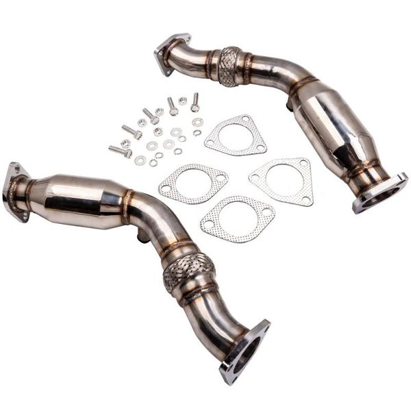 stainless steel exhaust down pipes fits 370z g37 for coupe sedan vq35hr vq37hr manifold & parts
stainless steel exhaust down pipes fits 370z g37 for coupe sedan vq35hr vq37hr manifold & parts