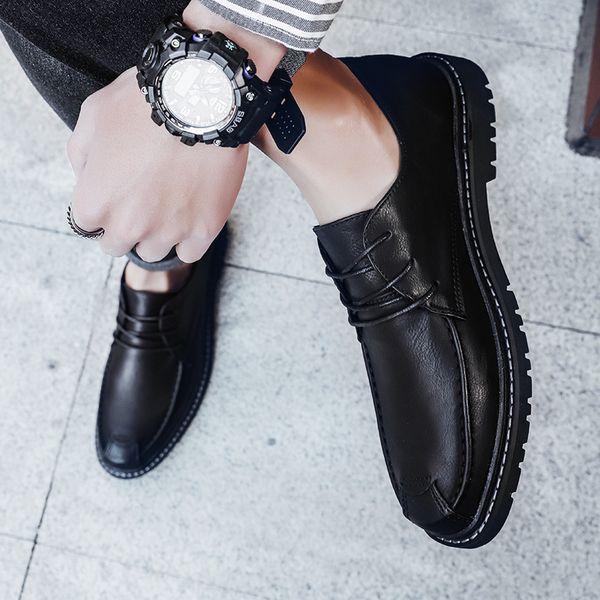 zapatos casuales para hombre de cuero men casual shoes fashion leather spring leisure for sneakers sport, Black
zapatos casuales para hombre de cuero men casual shoes fashion leather spring leisure for sneakers sport, Black
