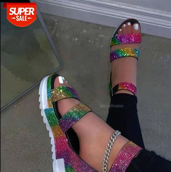women's sandals, large size shoes, rhinestone flat sandals and slippers, beach shoes #y63x, Black
women's sandals, large size shoes, rhinestone flat sandals and slippers, beach shoes #y63x, Black