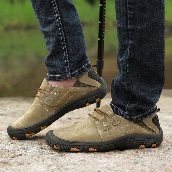 2021 Spring Outdoor Non-Slip Leather Mens Cozy Hiking Shoes Masculine Casual Light Waterproof Hombre Zapatillas Plus Size 38-48, Gray
2021 Spring Outdoor Non-Slip Leather Mens Cozy Hiking Shoes Masculine Casual Light Waterproof Hombre Zapatillas Plus Size 38-48, Gray