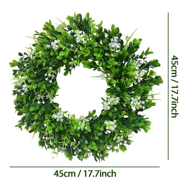decorative flowers & wreaths garlands 1pc wreath decor door hanging garland ornament simulation leaf artificial plant for home party
decorative flowers & wreaths garlands 1pc wreath decor door hanging garland ornament simulation leaf artificial plant for home party