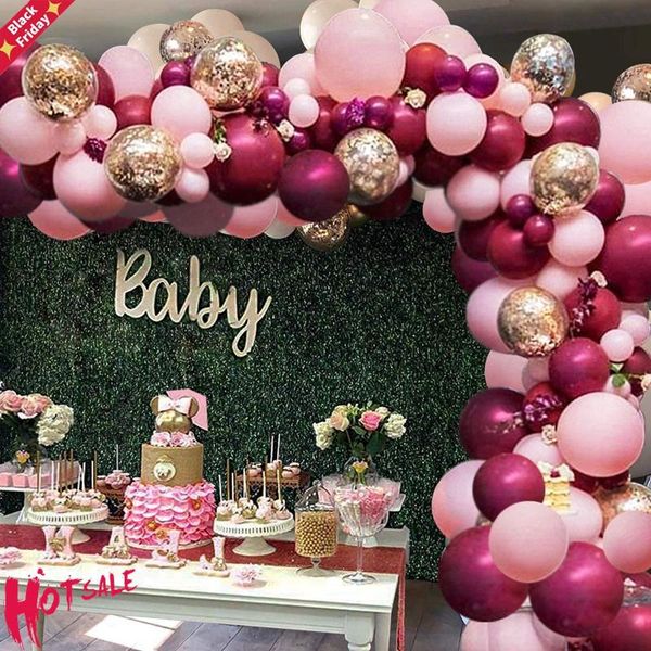 party decoration burgundy pink balloon arch garland kit baby gold confetti latex balloons shower wedding birthday girl
party decoration burgundy pink balloon arch garland kit baby gold confetti latex balloons shower wedding birthday girl
