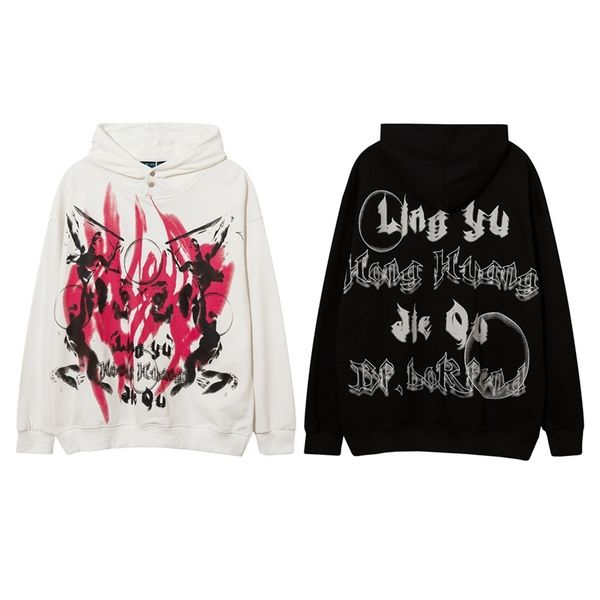 men hoodie oversize sweatshirt hiphop streetwear graffiti pullover harajuku autumn winter fleece s cotton hipster 210813, Black
men hoodie oversize sweatshirt hiphop streetwear graffiti pullover harajuku autumn winter fleece s cotton hipster 210813, Black