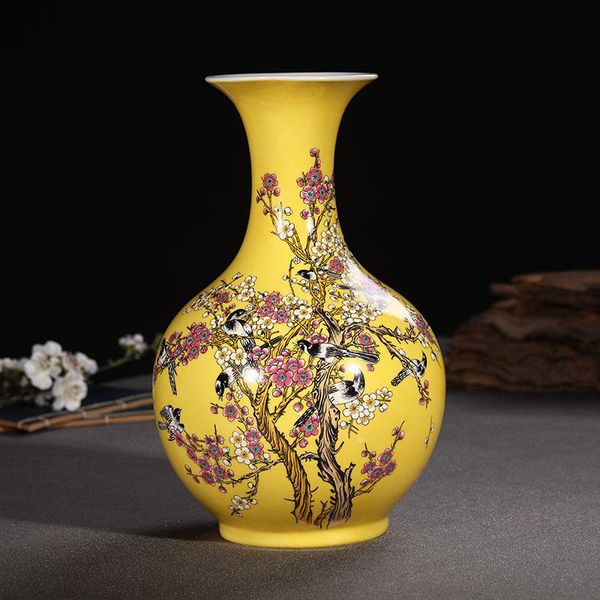 vases jingdezhen hand painted ceramic vase flower simple modern chinese living room porch cabinet decoration plum blossom pattern
vases jingdezhen hand painted ceramic vase flower simple modern chinese living room porch cabinet decoration plum blossom pattern