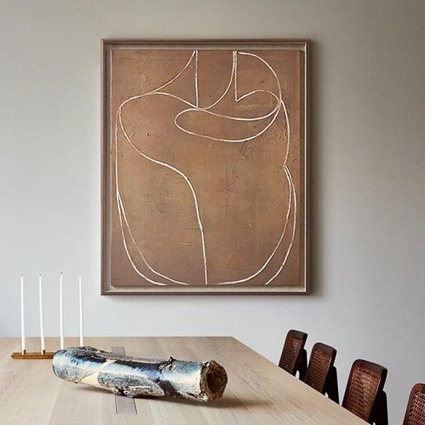 paintings original handmade abstract painting minimalist modern canvas art line decorative brown home decor
paintings original handmade abstract painting minimalist modern canvas art line decorative brown home decor