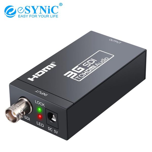 audio cables & connectors esynic sdi to converter adapter for sd-sdi, hd-sdi and 3g-sdi signals support pal ntsc 1080p hdtv
audio cables & connectors esynic sdi to converter adapter for sd-sdi, hd-sdi and 3g-sdi signals support pal ntsc 1080p hdtv