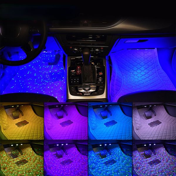 4pcs car foot lamp ambient light with usb wireless remote rgb music control multiple modes auto interior decorative neon lights
4pcs car foot lamp ambient light with usb wireless remote rgb music control multiple modes auto interior decorative neon lights