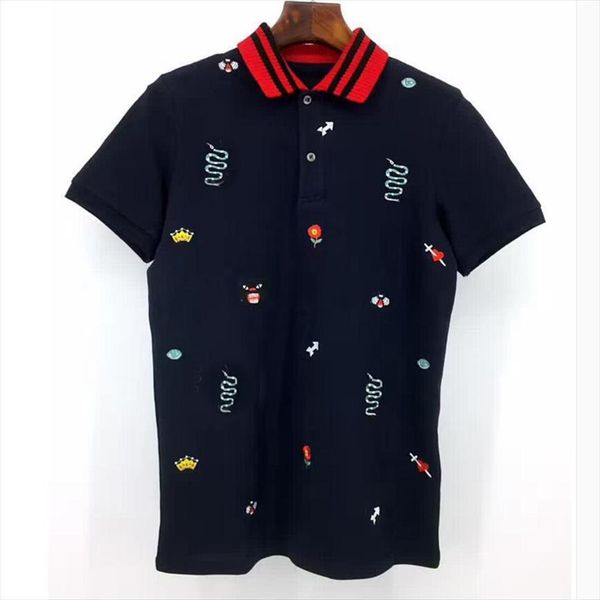 high embroidered snake leopard mens polo bee flowers crown shirts shirt hip hop skateboard cotton s 2xl, White;black
high embroidered snake leopard mens polo bee flowers crown shirts shirt hip hop skateboard cotton s 2xl, White;black