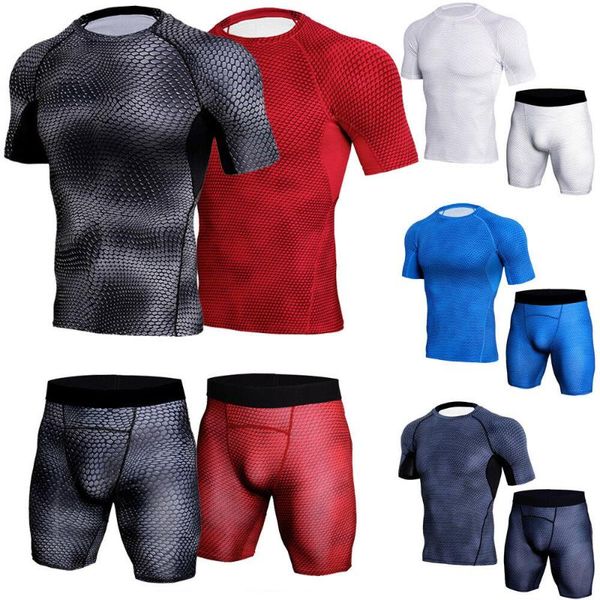 gym clothing men's tight fitness sports compression pants bodybuilding activewear quick dry set, White;black
gym clothing men's tight fitness sports compression pants bodybuilding activewear quick dry set, White;black