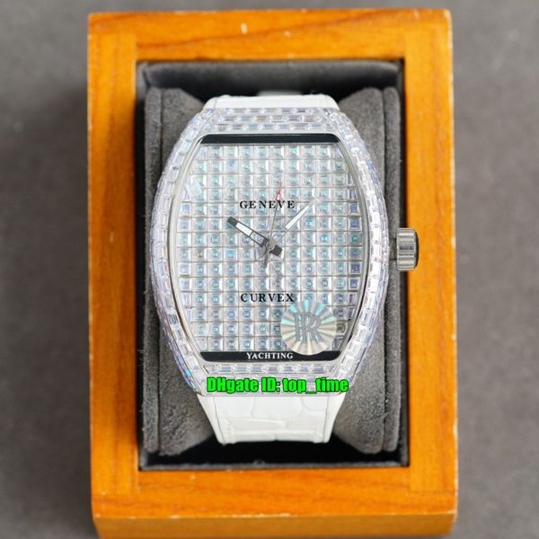rrf luxury watches vanguard yachting v45 sc dt stainless steel generous diamonds miyota automatic mens watch pavé diamond dial rubber strap, Slivery;brown
rrf luxury watches vanguard yachting v45 sc dt stainless steel generous diamonds miyota automatic mens watch pavé diamond dial rubber strap, Slivery;brown