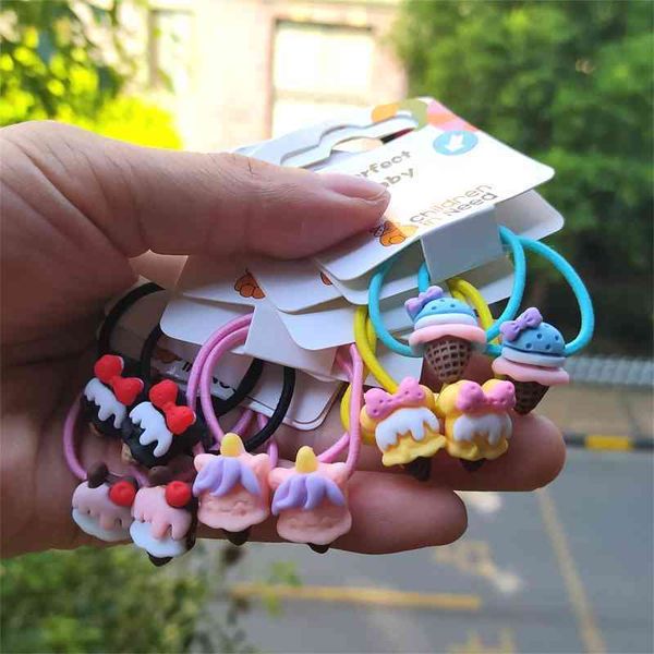2 new ice cream princess headwear pretty children elastic hair bands accessories strings for baby girls, Pink
2 new ice cream princess headwear pretty children elastic hair bands accessories strings for baby girls, Pink