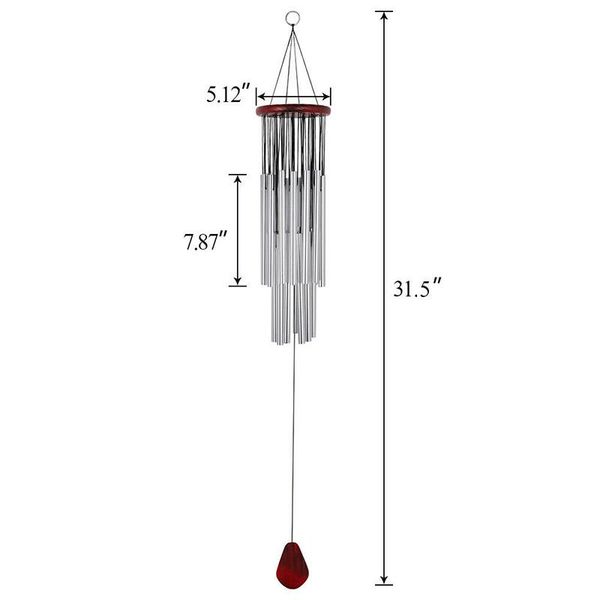 decorative objects & figurines wind chimes outdoor large deep tone hanging ornament garden home mobiles windchime ef
decorative objects & figurines wind chimes outdoor large deep tone hanging ornament garden home mobiles windchime ef