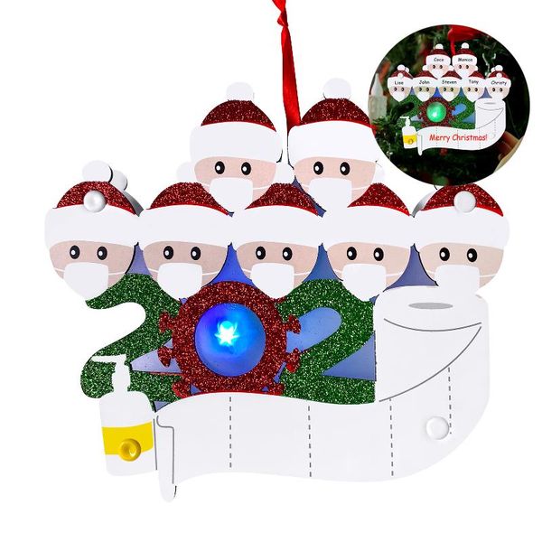 party masks personalized name christmas ornament with flashing light 2021 decorations 1-7 family members for
party masks personalized name christmas ornament with flashing light 2021 decorations 1-7 family members for