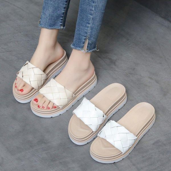 slippers women shoe flats summer fashion 3.5cm heel non-slip slip on casual white beige, Black
slippers women shoe flats summer fashion 3.5cm heel non-slip slip on casual white beige, Black