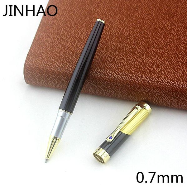 luxury jinhao black gold stainless medium nib rollerball pen business office, daily affairs, students learn professional ballpoint pens, Blue;orange
luxury jinhao black gold stainless medium nib rollerball pen business office, daily affairs, students learn professional ballpoint pens, Blue;orange