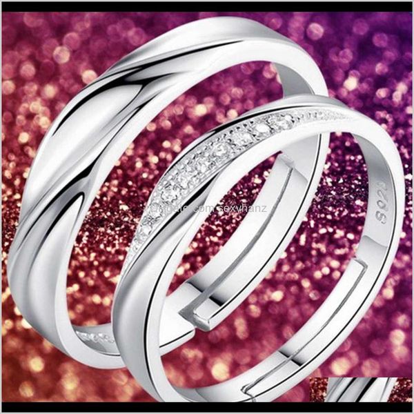 cluster rings jewelry drop delivery 2021 sier couple female korean man pair ring opening adjustment wg8d9, Golden;silver
cluster rings jewelry drop delivery 2021 sier couple female korean man pair ring opening adjustment wg8d9, Golden;silver