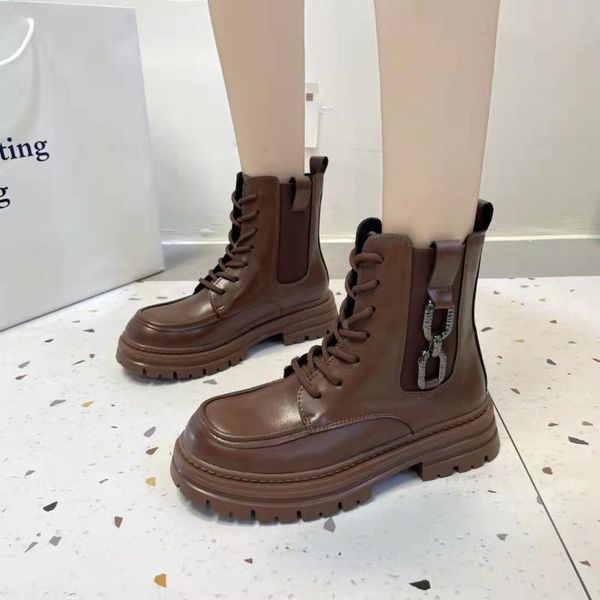 boots 2021 lacing ankle women's thick-soled motorcycle short autumn winter keep warm, Black
boots 2021 lacing ankle women's thick-soled motorcycle short autumn winter keep warm, Black