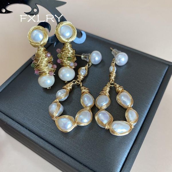 dangle & chandelier fxlry original handmade natural pearl hand-wound long earrings for women jewelry accessries, Silver
dangle & chandelier fxlry original handmade natural pearl hand-wound long earrings for women jewelry accessries, Silver