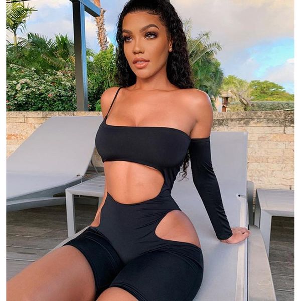 women's jumpsuits & rompers jumpsuit solid color one shoulder off long sleeve hollow design slim wild fashion bodysuit romper /by, Black;white
women's jumpsuits & rompers jumpsuit solid color one shoulder off long sleeve hollow design slim wild fashion bodysuit romper /by, Black;white