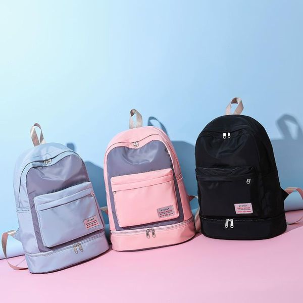 gym bag female wet and dry separation swimming yoga sports waterproof lightweight independent shoe backpack outdoor bags
gym bag female wet and dry separation swimming yoga sports waterproof lightweight independent shoe backpack outdoor bags