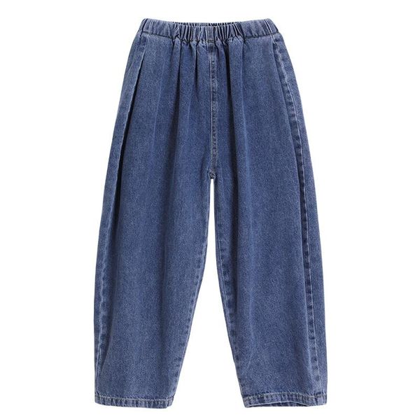 girls jeans cotton spring summer children straight fashion all-match loose pants for 6-12t, Blue
girls jeans cotton spring summer children straight fashion all-match loose pants for 6-12t, Blue