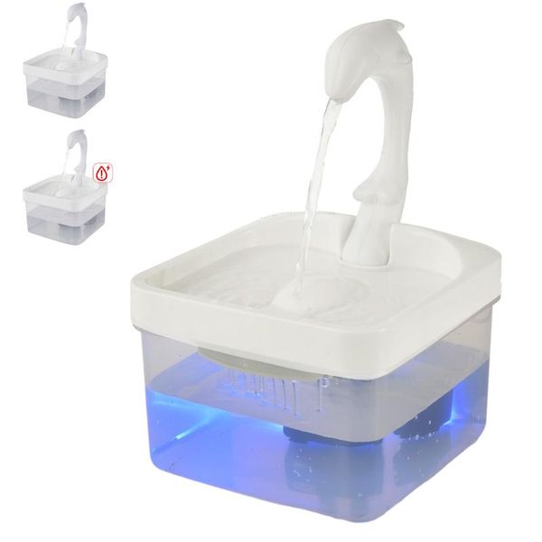 swan neck pet cat water dispenser automatic circulation dolphin shortage and power failure blue led bowls & feeders
swan neck pet cat water dispenser automatic circulation dolphin shortage and power failure blue led bowls & feeders
