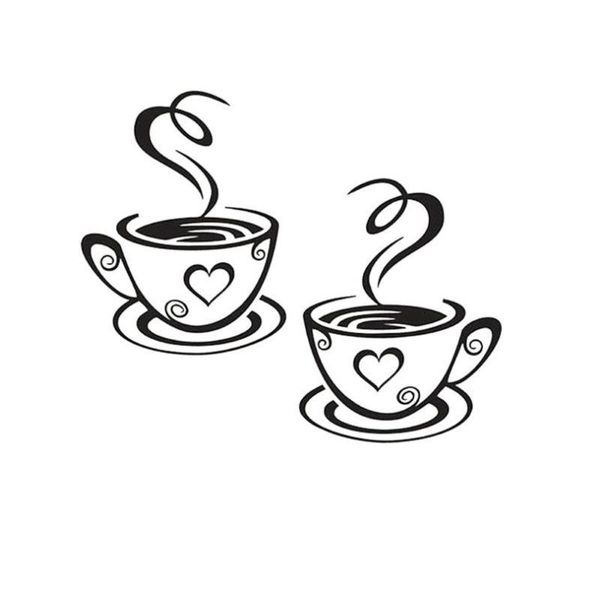 double coffee cups wall sticker pvc art decals adhesive stickers kitchen room decor lote88
double coffee cups wall sticker pvc art decals adhesive stickers kitchen room decor lote88