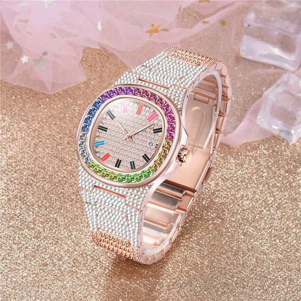 european and american fashion high-end hip hop brand diamond mens watch fashion alloy with quartz watch calendar watch men, Slivery;brown
european and american fashion high-end hip hop brand diamond mens watch fashion alloy with quartz watch calendar watch men, Slivery;brown
